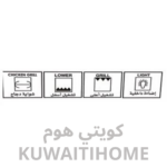 ⁦فرن غاز 60 سم مع شوايه دجاج⁩ - الصورة ⁦3⁩