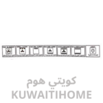 ⁦فرن كهرباء 90 سم مع مروحه⁩ - الصورة ⁦3⁩