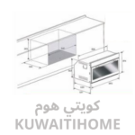 ⁦فرن كهرباء استانلس ستيل  90 سم مع مروحه⁩ - الصورة ⁦4⁩