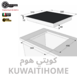 ⁦طباخ غاز هفي ديوتي 60 سم⁩ - الصورة ⁦3⁩