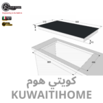 ⁦طباخ سيراميك 5 عيون مع مفاتيح⁩ - الصورة ⁦3⁩