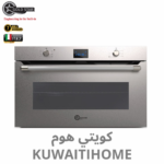 فرن كهرباء 90 سم استنلس ستيل مع مروحة