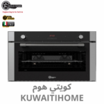 ⁦هفي ديوتي فرن كهرباء 90 سم اسود مع فريم استيل مع 2 مروحة⁩ - الصورة ⁦5⁩